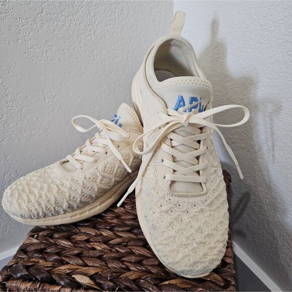 APL Women's Butter Yellow Techloom Phantom Sneakers - Picture 1 of 12